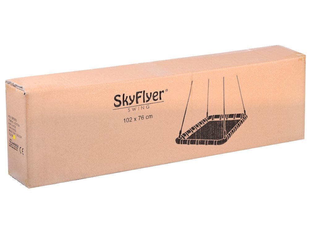 Āra šūpoles "SkyFlyer", dzeltenas cena un informācija | Šūpoles | 220.lv