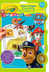 CRAYOLA Paw Patrol Раскраска с наклейками цена и информация | Книжки - раскраски | 220.lv