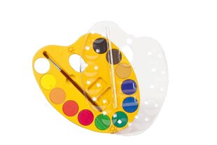 Crayola, 12 akvareļkrāsas uz paletes cena un informācija | Modelēšanas un zīmēšanas piederumi | 220.lv