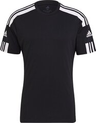 Футболка мужская Adidas Squad 21 Jsy Ss Black GN5720/M, черная цена и информация | Adidas Футбол | 220.lv