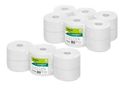 Tualetes papīrs ruļļos Comfort/2 – slāņi/6 x 380 m JT2, Wepa cena un informācija | Tualetes papīrs, papīra dvieļi | 220.lv