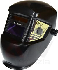 Сварочная маска, самозатемняющая. черный Geko цена и информация | Защита лица и головы | 220.lv