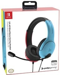 PDP LVL40 Gaming Wired Headset - Blue/Red (Switch) cena un informācija | PDP Datortehnika | 220.lv