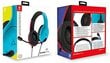 PDP LVL40 Gaming Wired Headset - Blue/Red (Switch) cena un informācija | Austiņas | 220.lv
