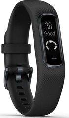 Garmin Vivosmart 4 fitnesa aproce, L aproces izmērs, melna, 010-01995-03 cena un informācija | Fitnesa aproces | 220.lv