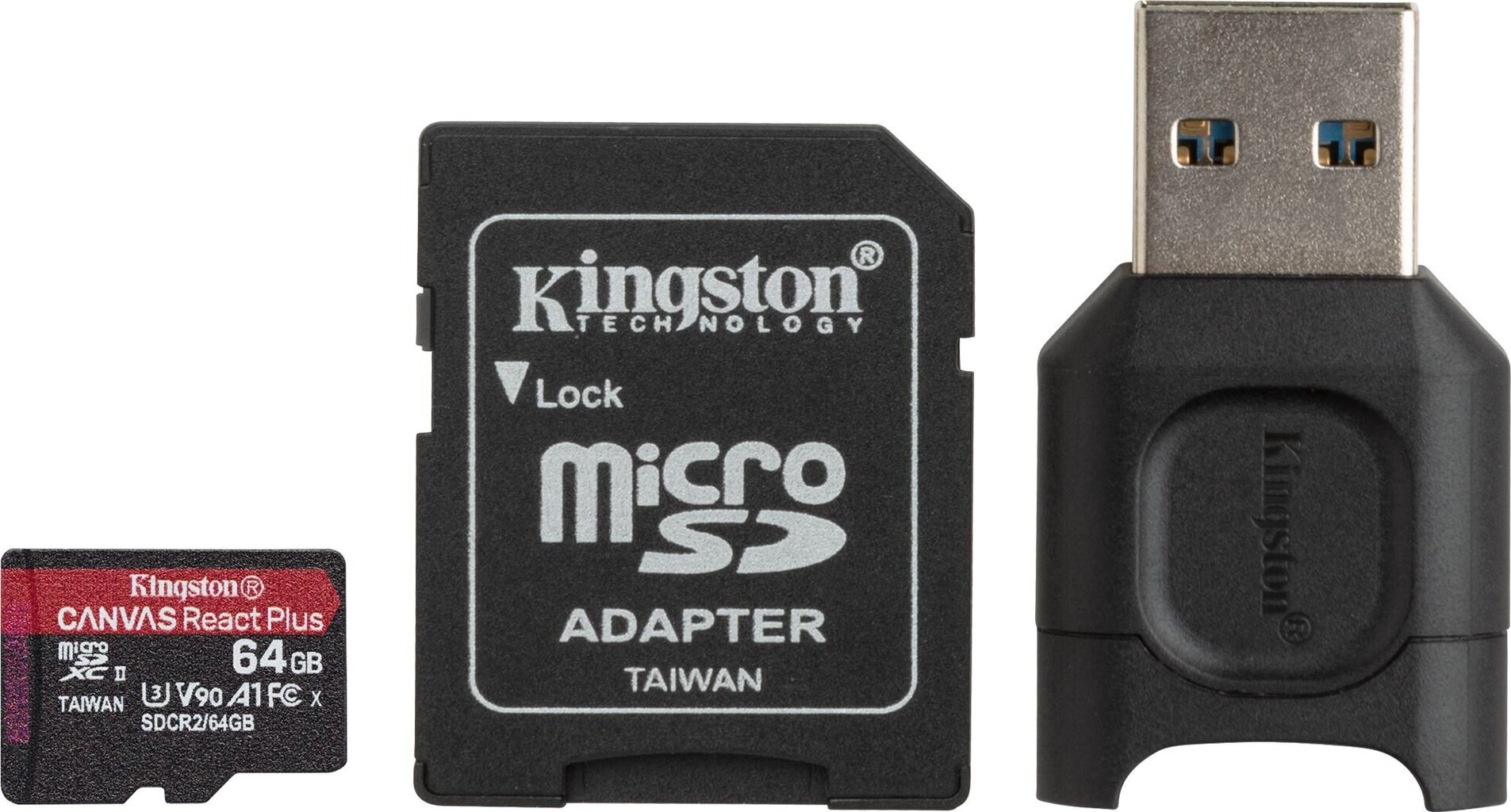 MEMORY MICRO SDXC 128GB UHS-II/W/READER MLPMR2/128GB KINGSTON цена и информация | Atmiņas kartes mobilajiem telefoniem | 220.lv