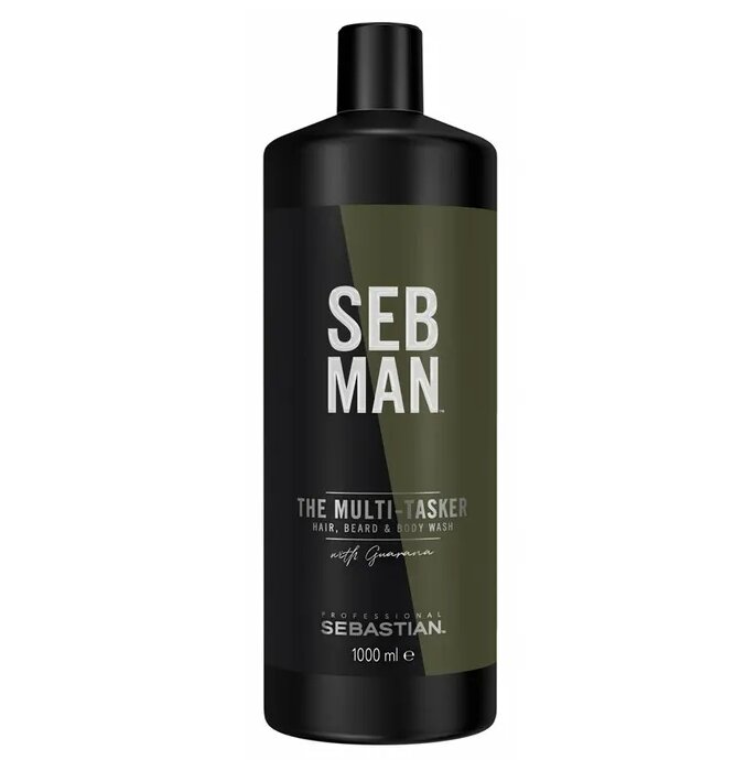 Vīriešu mazgāšanas līdzeklis Sebastian Seb Man The Multi-Tasker Wash, 1000 ml cena un informācija | Šampūni | 220.lv