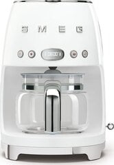 Капельная кофеварка Smeg DCF02WHEU цена и информация | Кофемашины | 220.lv