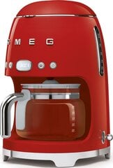 Капельная кофеварка Smeg DCF02RDEU Красный 1,4 L цена и информация | Кофемашины | 220.lv