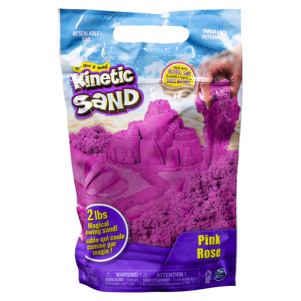 SPIN MASTER KINETIC SAND 907 g, krāsains cena un informācija | Modelēšanas un zīmēšanas piederumi | 220.lv