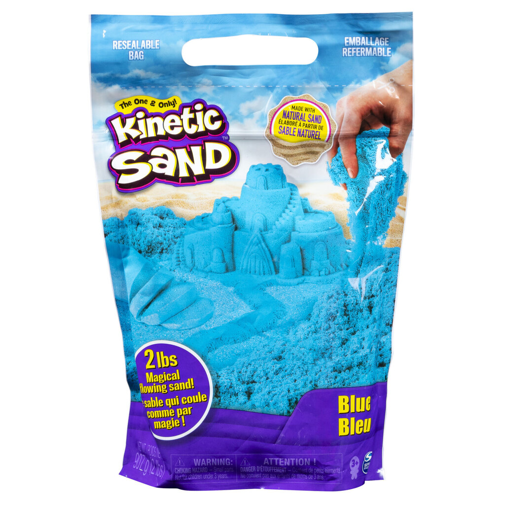 SPIN MASTER KINETIC SAND 907 g, krāsains цена и информация | Modelēšanas un zīmēšanas piederumi | 220.lv