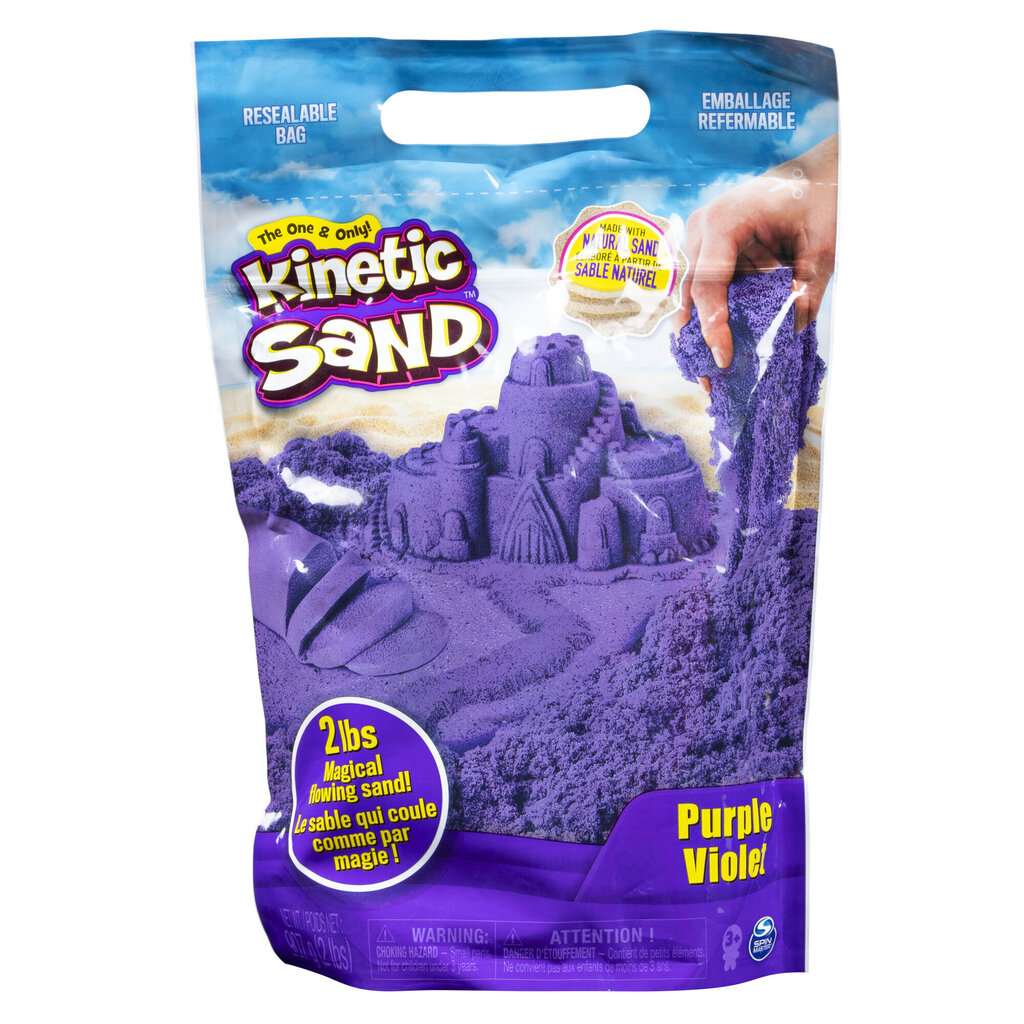 SPIN MASTER KINETIC SAND 907 g, krāsains цена и информация | Modelēšanas un zīmēšanas piederumi | 220.lv