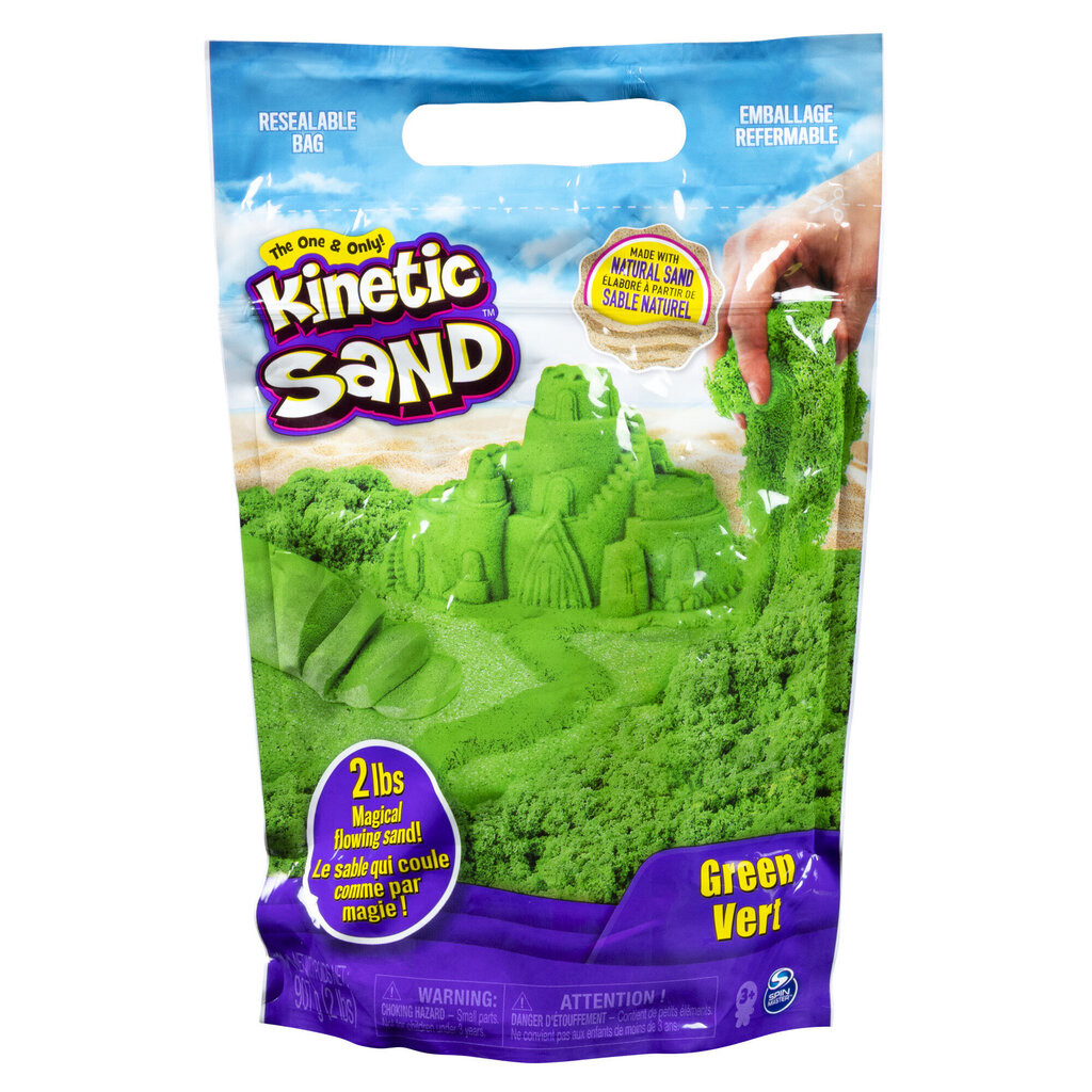 SPIN MASTER KINETIC SAND 907 g, krāsains цена и информация | Modelēšanas un zīmēšanas piederumi | 220.lv