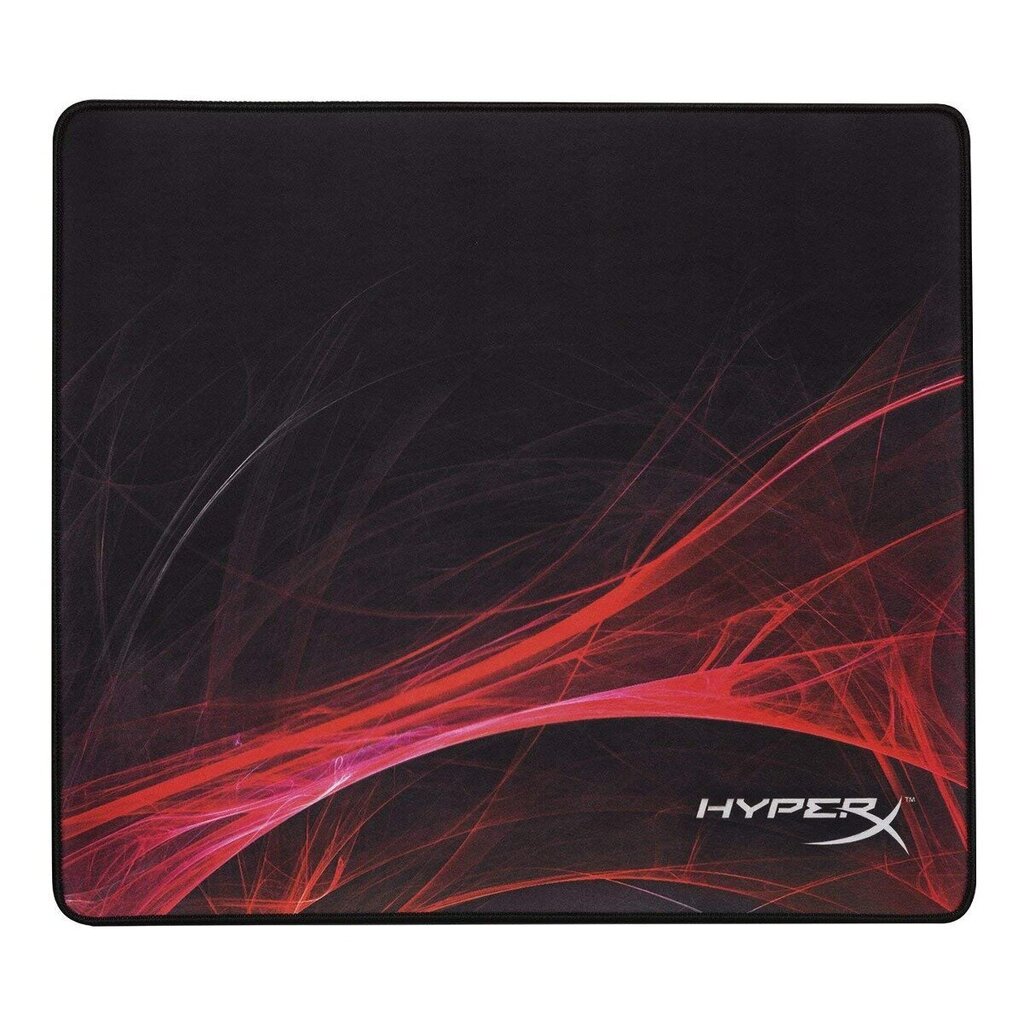 HyperX L HX-MPFS-S-L, melns/sarkans цена и информация | Peles | 220.lv