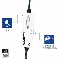 4Gamers PRO4-50s Stereo Gaming Headset Wired - White (PS4) цена и информация | Наушники | 220.lv