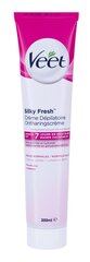 Veet Silky Fresh Normal Skin depilācijas krēms normālai ādai 200 ml cena un informācija | Depilācijas līdzekļi, vaksācijas piederumi | 220.lv