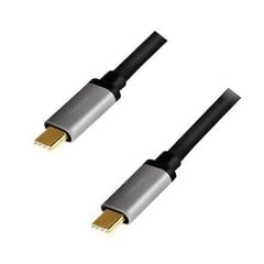 Logilink CUA0106 USB 2.0 Type-C cable USB 2.0 Type-C, This cable is ideal for connecting your external USB-C devices to your PC  цена и информация | Кабели и провода | 220.lv