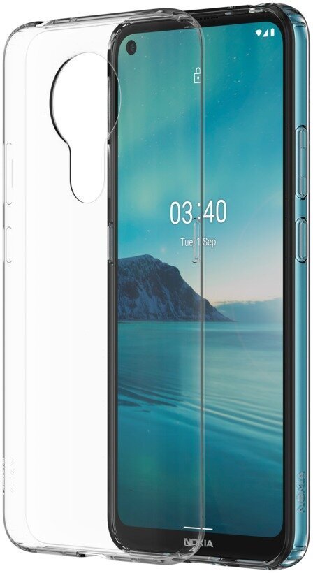 Aizmugurējais vāciņš Nokia - 3.4 Clear Case Transparent cena un informācija | Telefonu vāciņi, maciņi | 220.lv