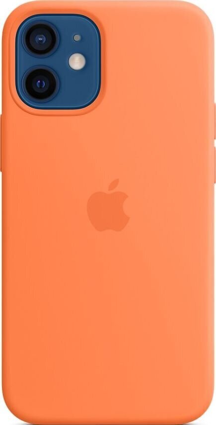 Aizmugurējais vāciņš Apple    -    Silicone Case with MagSafe for iPhone 12 mini    Kumquat цена и информация | Telefonu vāciņi, maciņi | 220.lv