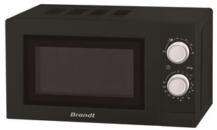 Микроволновая печь Brandt SM2016B, 20 л, черный цена и информация | Микроволновые печи | 220.lv