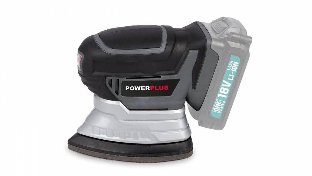 Powerplus POWEB4020 akumulatora delta slīpmašīna, 18V (bez akumulatora un lādētāja) cena un informācija | Slīpmašīnas | 220.lv