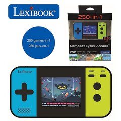 Lexibook Compact Cyber ​​Arcade spēļu konsole - satur 250 spēles cena un informācija | Spēļu konsoles | 220.lv