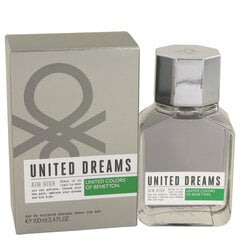 Benetton United Dreams Aim High Men EDT для мужчин 100 ml цена и информация | Мужские духи | 220.lv