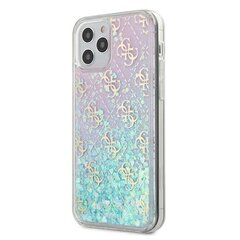 Aizmugurējais vāciņš Guess    Apple    iPhone 12 Pro Max 6.7 4G Liquid Glitter Iridescent Cover Case cena un informācija | Telefonu vāciņi, maciņi | 220.lv