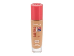 Rimmel London Lasting Finish 25H tonālais krēms 30 ml, 410 Latte cena un informācija | Grima bāzes, tonālie krēmi, pūderi | 220.lv