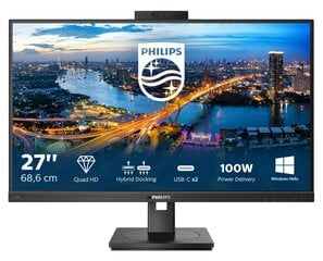 Monitors Philips 276B1JH/00, 27 2560x1440, IPS, 75Hz, 4ms, 300 cd/m² cena un informācija | Philips Datortehnika | 220.lv