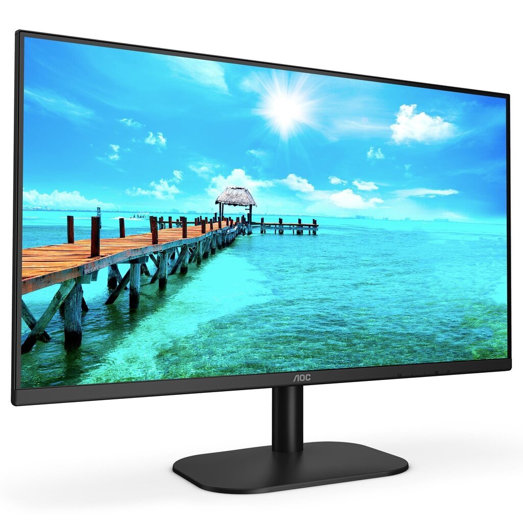 LCD Monitor|AOC|27B2AM|27"|Panel VA|1920x1080|16:9|75Hz|4 ms|Speakers|Tilt|Colour Black|27B2AM cena un informācija | Monitori | 220.lv
