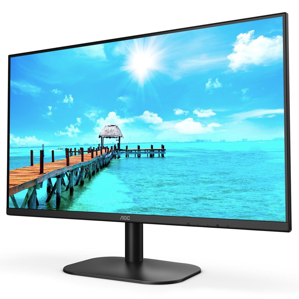 LCD Monitor|AOC|27B2AM|27"|Panel VA|1920x1080|16:9|75Hz|4 ms|Speakers|Tilt|Colour Black|27B2AM cena un informācija | Monitori | 220.lv