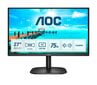 LCD Monitor|AOC|27B2AM|27"|Panel VA|1920x1080|16:9|75Hz|4 ms|Speakers|Tilt|Colour Black|27B2AM cena un informācija | Monitori | 220.lv