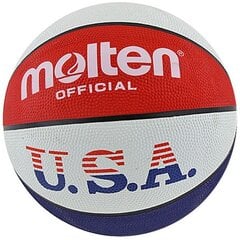 Баскетбольный мяч для тренировок MOLTEN B5G3200 синт. кожа размер 5 цена и информация | Molten Баскетбол | 220.lv