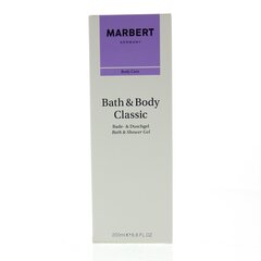 Marbert Bath & Body Classic гель для душа 200 мл цена и информация | Масла, гели для душа | 220.lv