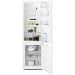 Electrolux iebūvējams ledusskapis ar saldētavu, 177.2 cm A+, balts cena un informācija | Ledusskapji | 220.lv