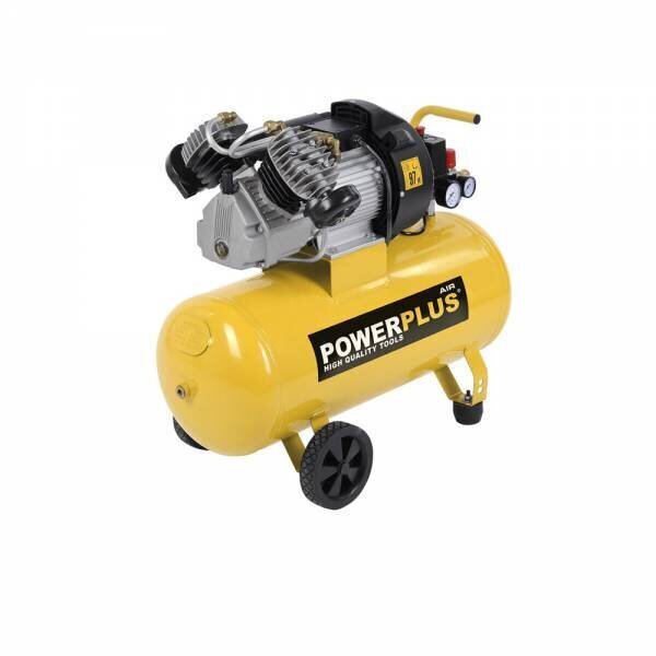 PowerPlus POWX1770 kompresors, 50L, 356L/min цена и информация | Kompresori | 220.lv