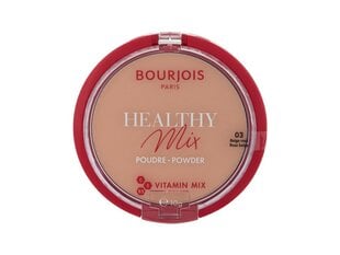 BOURJOIS Paris Healthy Mix pūderis 10 g, 03 Beige Rosé цена и информация | Пудры, базы под макияж | 220.lv