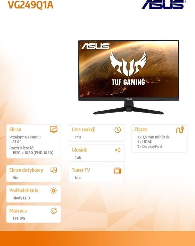 Asus 90LM06J1-B01170 cena un informācija | Monitori | 220.lv