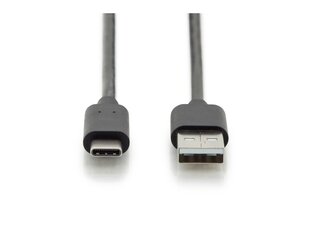 Assmann AK-300148-030-S, USB-C/USB-A,. 3 м цена и информация | Кабели и провода | 220.lv