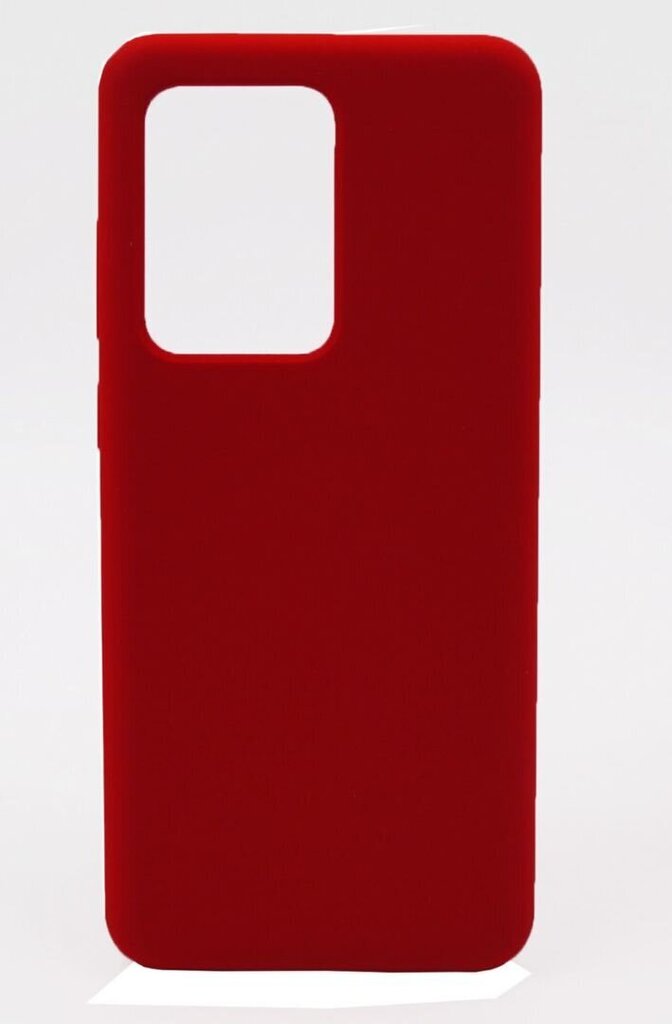 Aizmugurējais vāciņš Evelatus    Samsung    Galaxy S20 Ultra Soft Case with bottom    Red cena un informācija | Telefonu vāciņi, maciņi | 220.lv