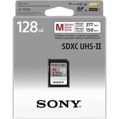 Sony Tough Memory Card UHS-II 128 GB, mi cena un informācija | Sony Mobilie telefoni un aksesuāri | 220.lv