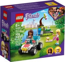 LEGO Friends - Vet Clinic Rescue Buggy (41442) cena un informācija | Konstruktori | 220.lv