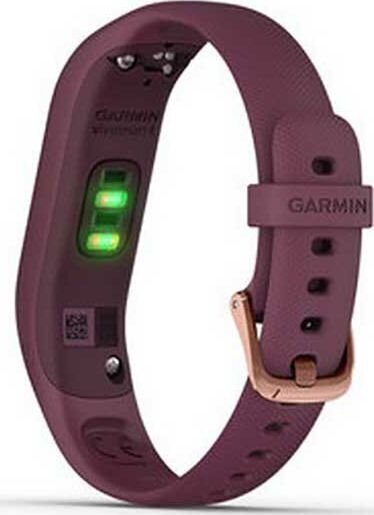 Garmin Vivosmart 4 fitnesa aproce, merlot/rose gold, 010-01995-01 cena un informācija | Fitnesa aproces | 220.lv