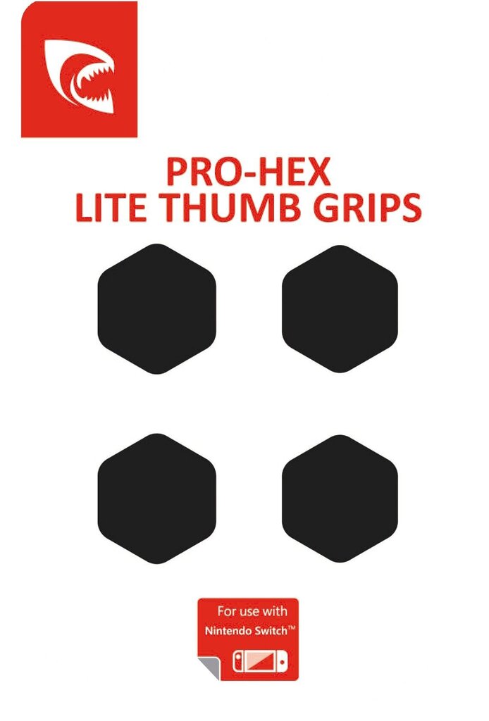 Piranha - Pro-Hex Thumb Grips - Switch Lite cena un informācija | Gaming aksesuāri | 220.lv