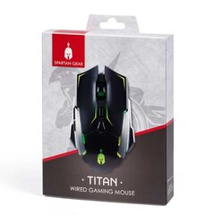 Spartan Gear - Titan Wired Gaming Mouse cena un informācija | Peles | 220.lv