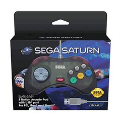 Retro-Bit SEGA Saturn USB Cool Pad (PC) cena un informācija | Spēļu kontrolieri | 220.lv