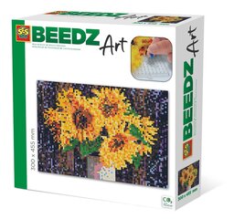 SES BEEDZ Pērlīšu mozaīka "Saulespuķes" cena un informācija | Puzles, 3D puzles | 220.lv