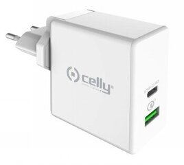Дорожное зарядное устройство Celly Propower 45 Вт цена и информация | Зарядные устройства для телефонов | 220.lv