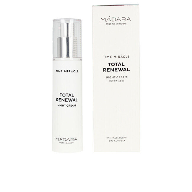 Madara Time Miracle Total Renewal nakts krēms 50 ml. cena un informācija | Sejas krēmi | 220.lv